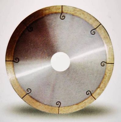 110mm हॉट प्रेस्ड सिंटर्ड स्टोन डायमंड ब्लेड जे स्लॉट रिम सॉ ब्लेड