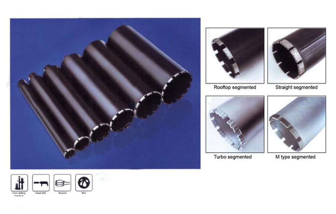 नियमित प्रबलित कंक्रीट कोर ड्रिल सेंटर बिट 25MM से 356 MM
